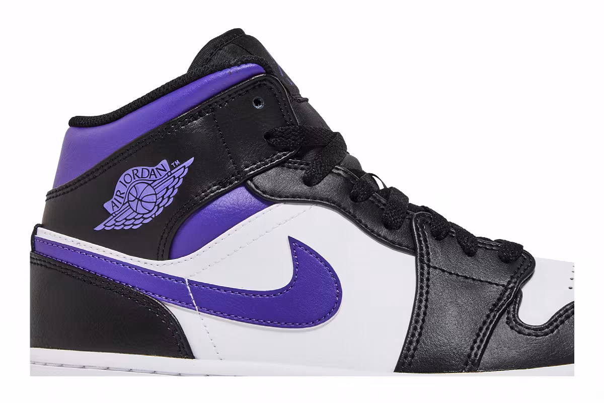 Air Jordan 1 Mid Dark Iris, view 3
