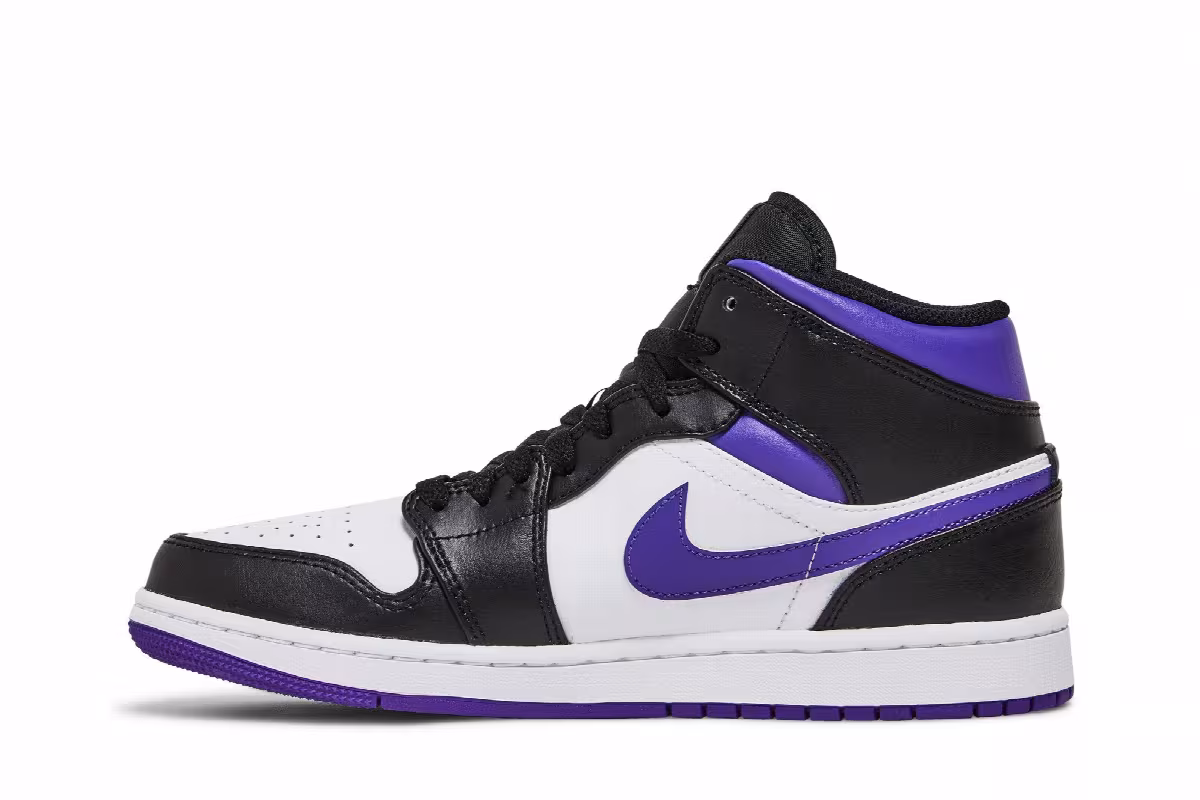 Air Jordan 1 Mid Dark Iris, view 4
