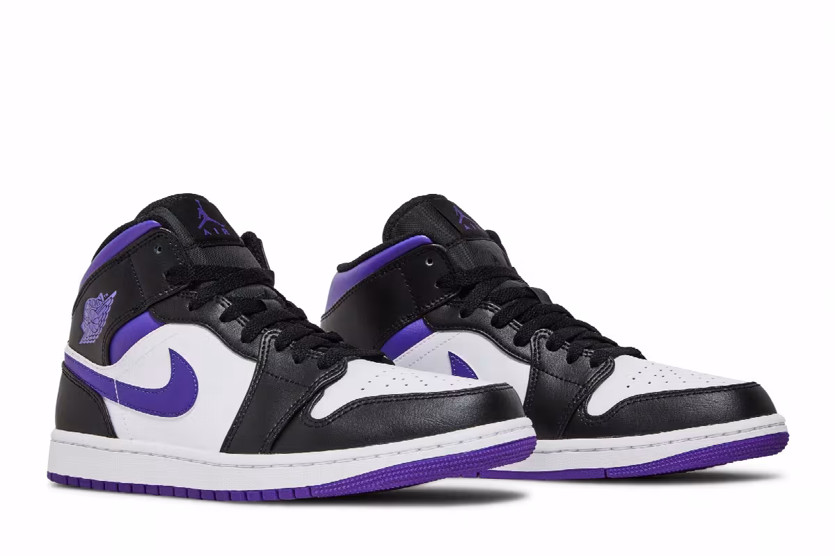 Air Jordan 1 Mid Dark Iris, view 9