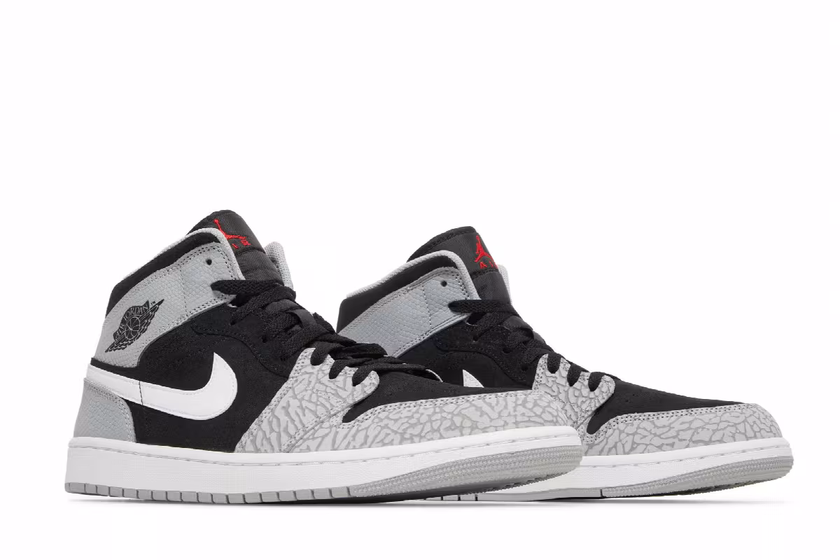 Air Jordan 1 Mid SE Elephant Toe, view 9