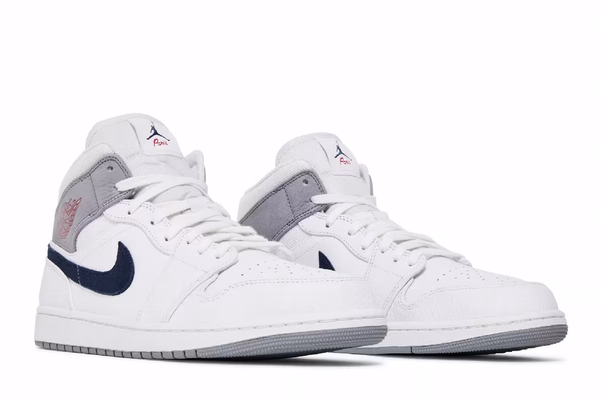 Air Jordan 1 Mid Paris, view 9