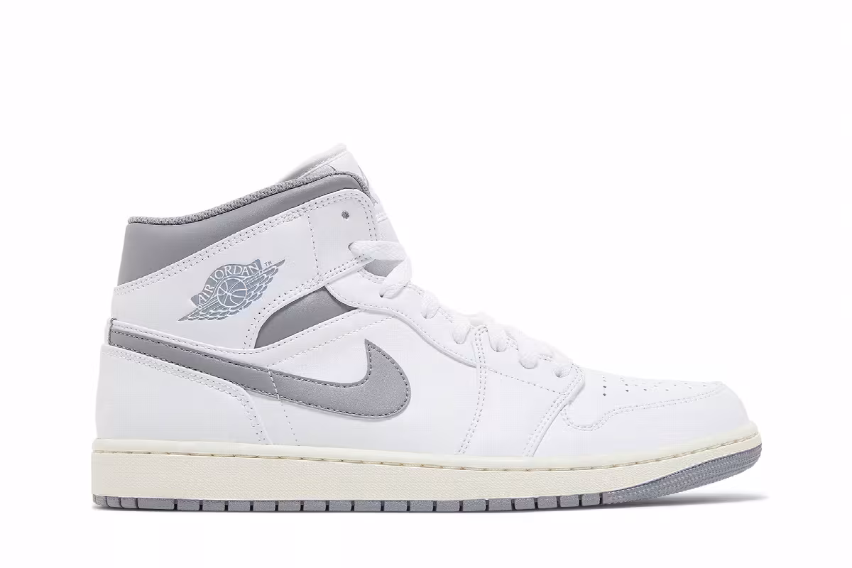 Air Jordan 1 Mid Neutral Grey, view 2