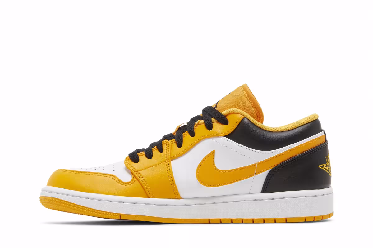 Air Jordan 1 Low Taxi White, view 4