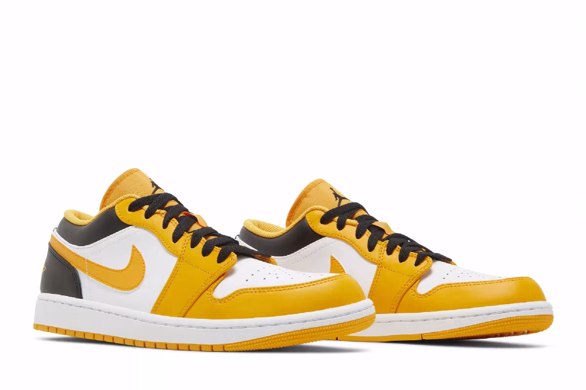 Air Jordan 1 Low Taxi White, view 9
