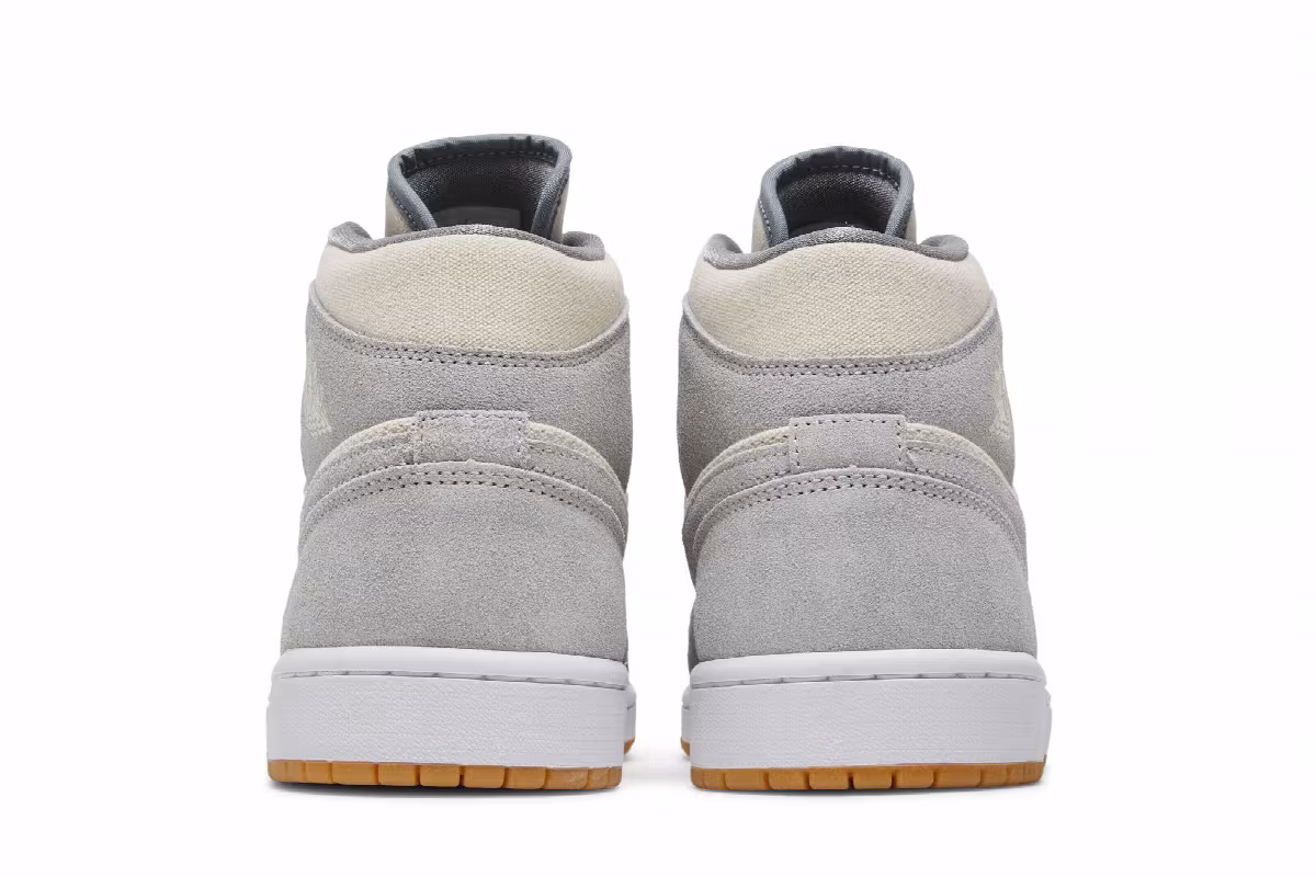 Air Jordan 1 Mid SE Coconut Milk Particle Grey, view 7