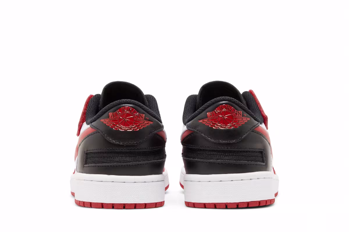 Air Jordan 1 Low FlyEase White Gym Red, view 7