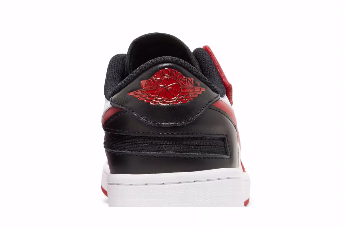 Air Jordan 1 Low FlyEase White Gym Red, view 8