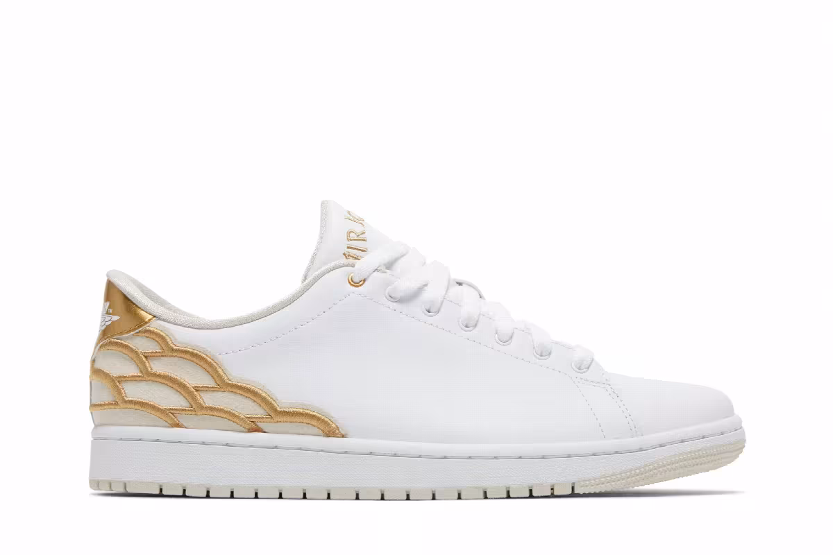 Air Jordan 1 Centre Court White Gold, view 2