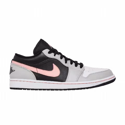 Air Jordan 1 Low 'Grey Fog Bleached Coral'