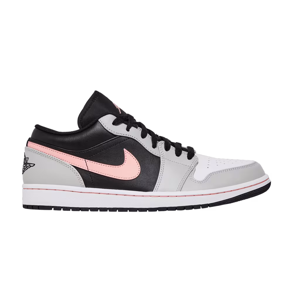 Air Jordan 1 Low Grey Fog Bleached Coral