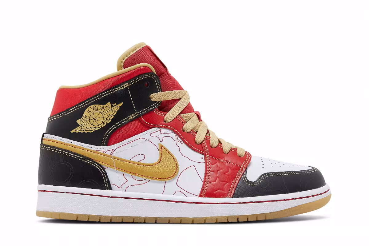 Air Jordan 1 Mid SE GC XQ 2022, view 2