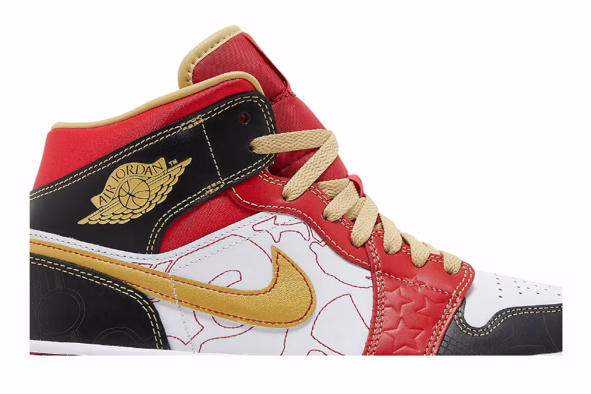 Air Jordan 1 Mid SE GC XQ 2022, view 3