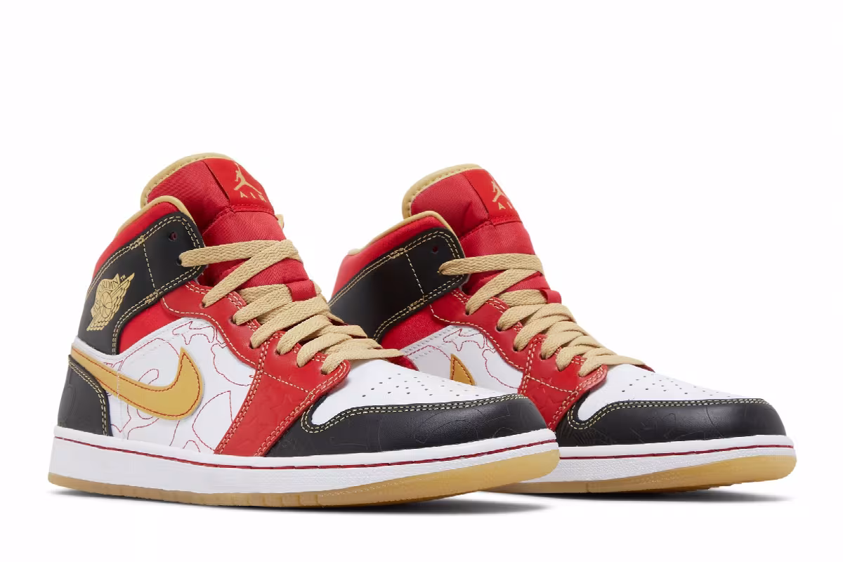 Air Jordan 1 Mid SE GC XQ 2022, view 9