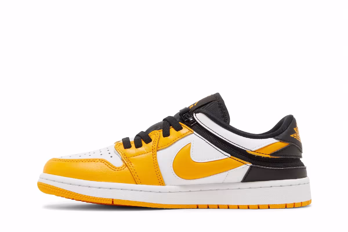 Air Jordan 1 Low FlyEase White Taxi, view 4