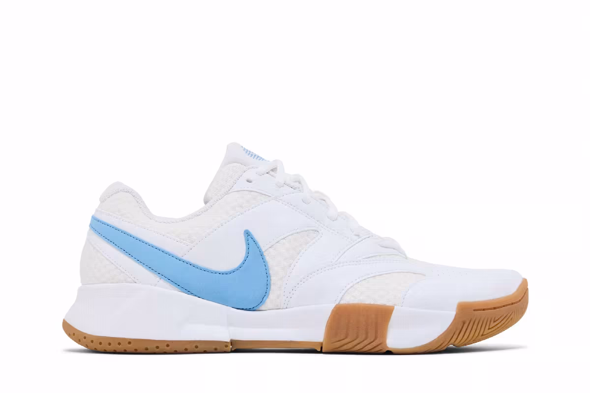 NikeCourt Lite 4 White Light Blue Gum, view 2