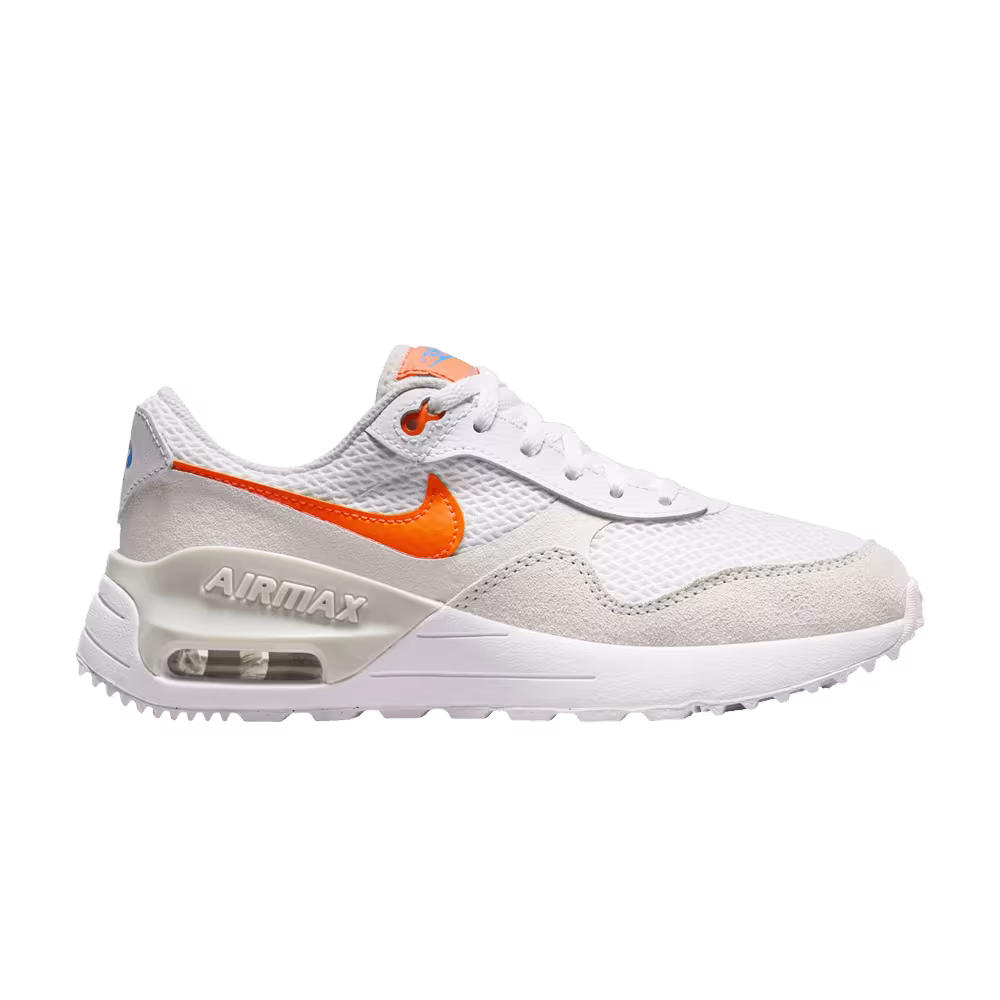 Nike Air Max SYSTM GS White Total Orange