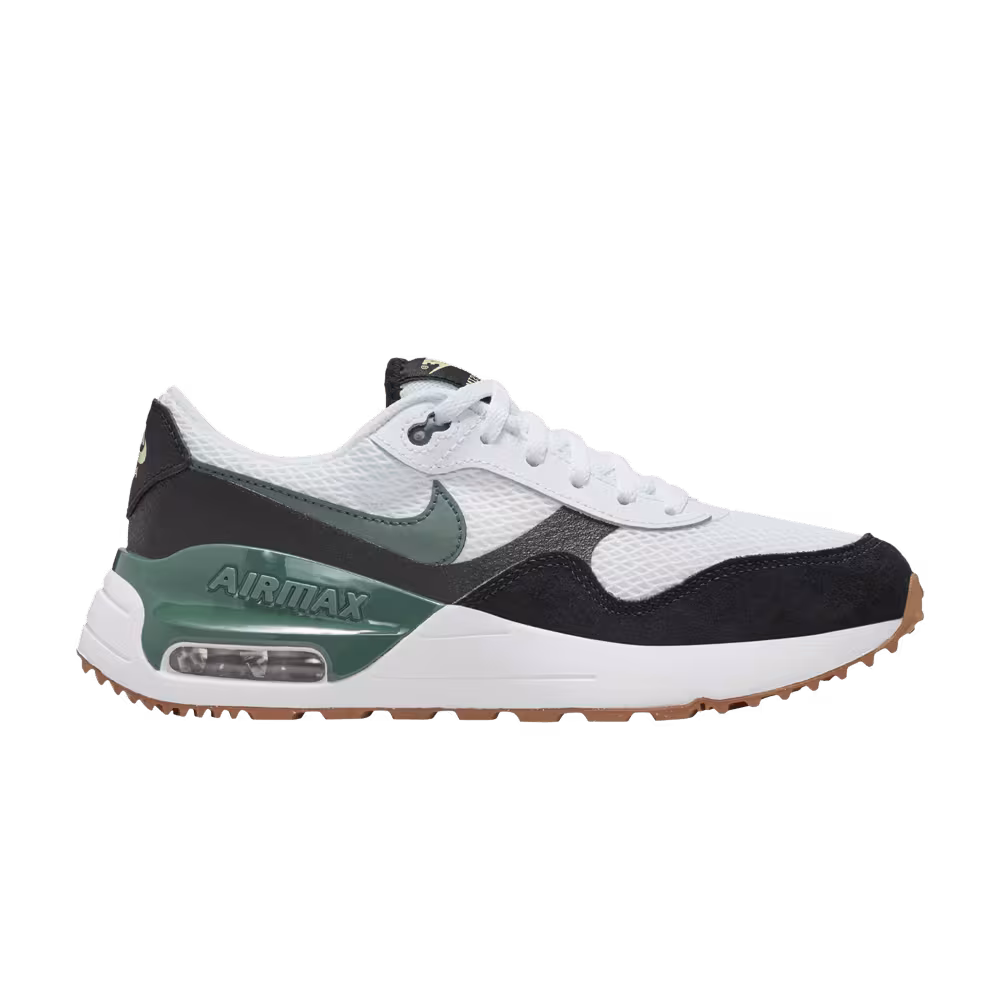 Nike Air Max SYSTM GS White Black Vintage Green