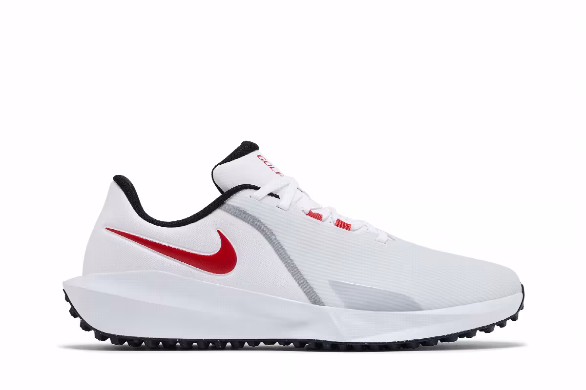 Nike Infinity Golf Next Nature White University Red, view 2