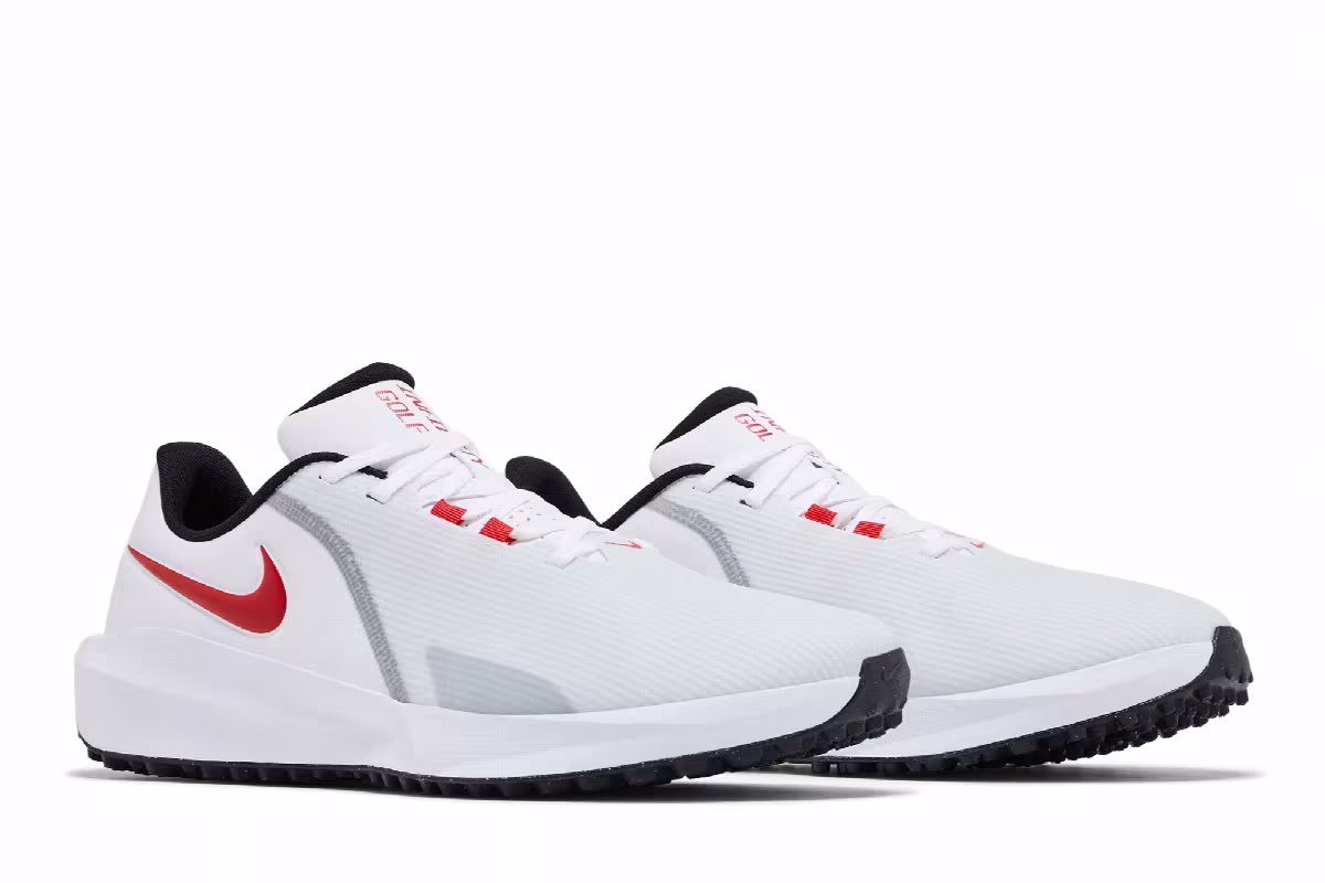 Nike Infinity Golf Next Nature White University Red, view 9