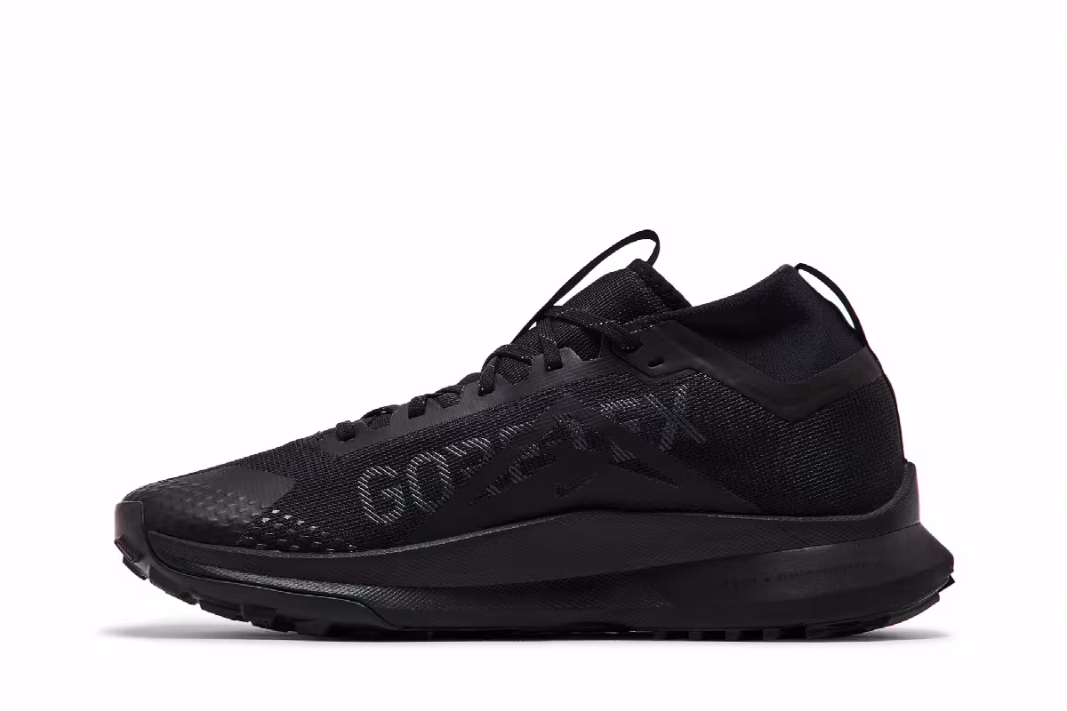 Nike React Pegasus Trail 4 GORE-TEX Black Anthracite, view 4