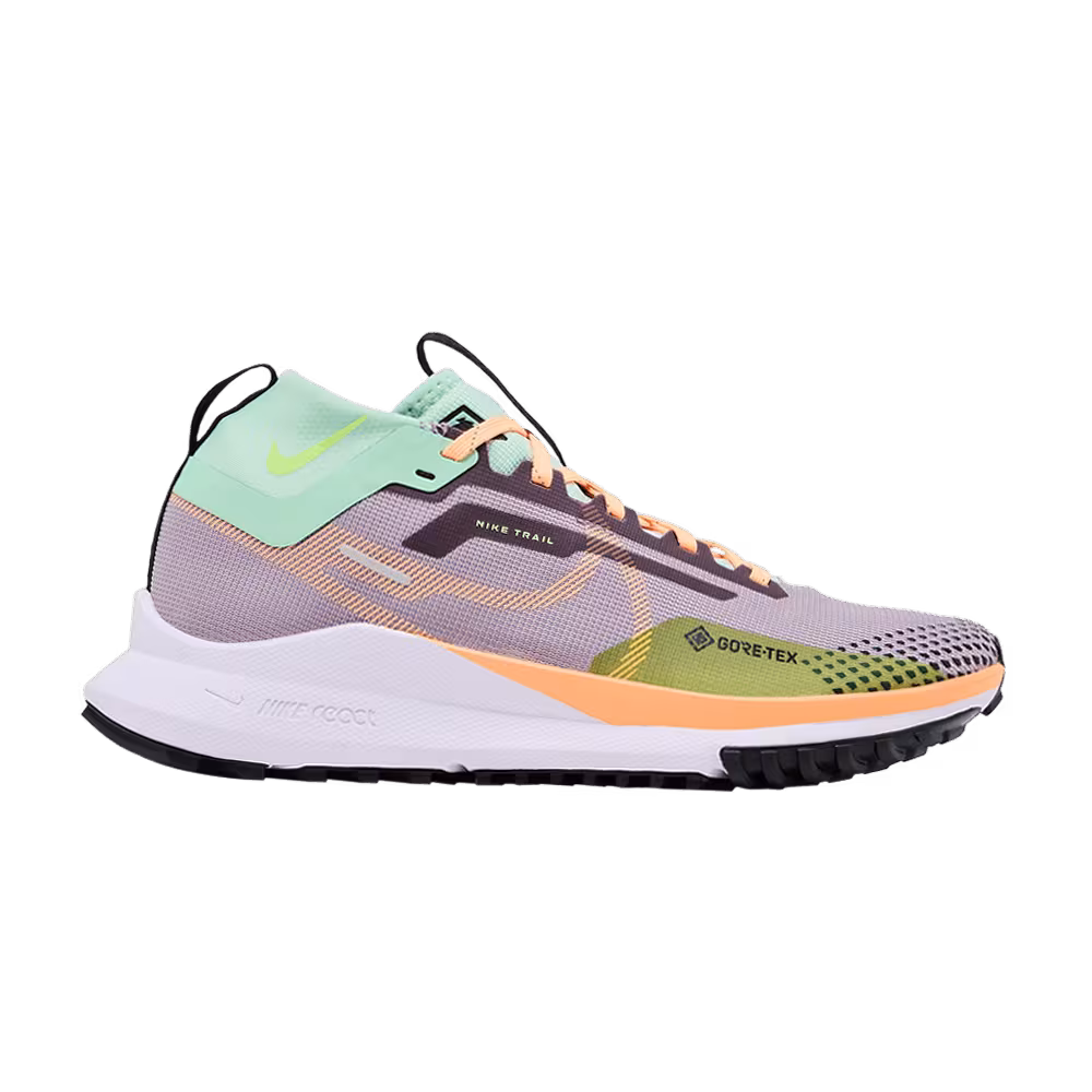 Nike Women's React Pegasus Trail 4 GORE-TEX V2 Purple Smoke Peach Cream