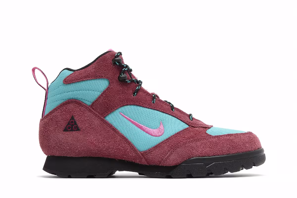 Nike ACG Torre Mid Waterproof Team Red Dusty Cactus, view 2