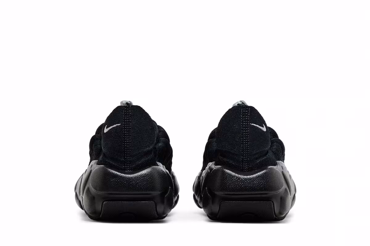 Nike Women's Flyknit Haven Black Metallic Silver, view 7