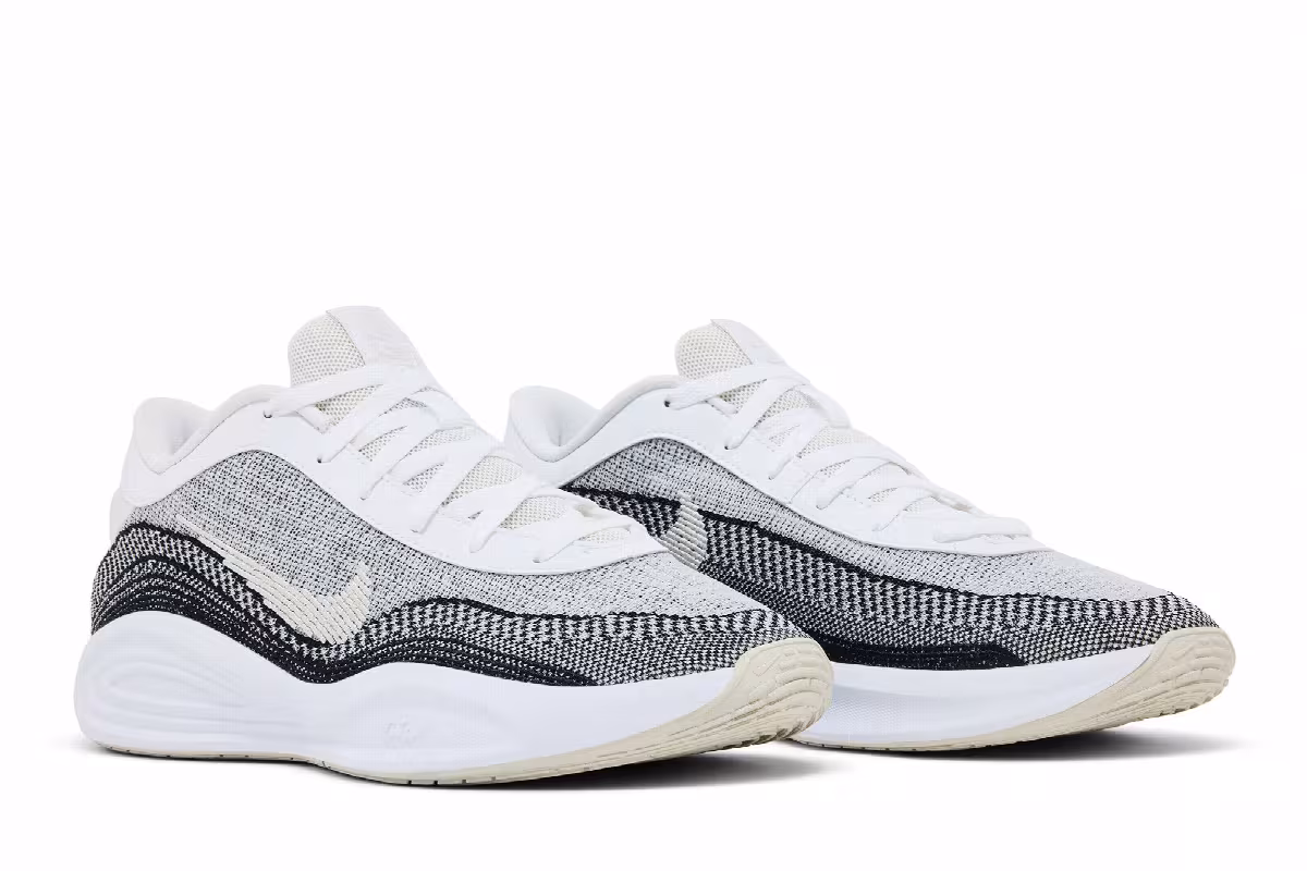 Nike GT Hustle Academy EP White Black Light Bone, view 9