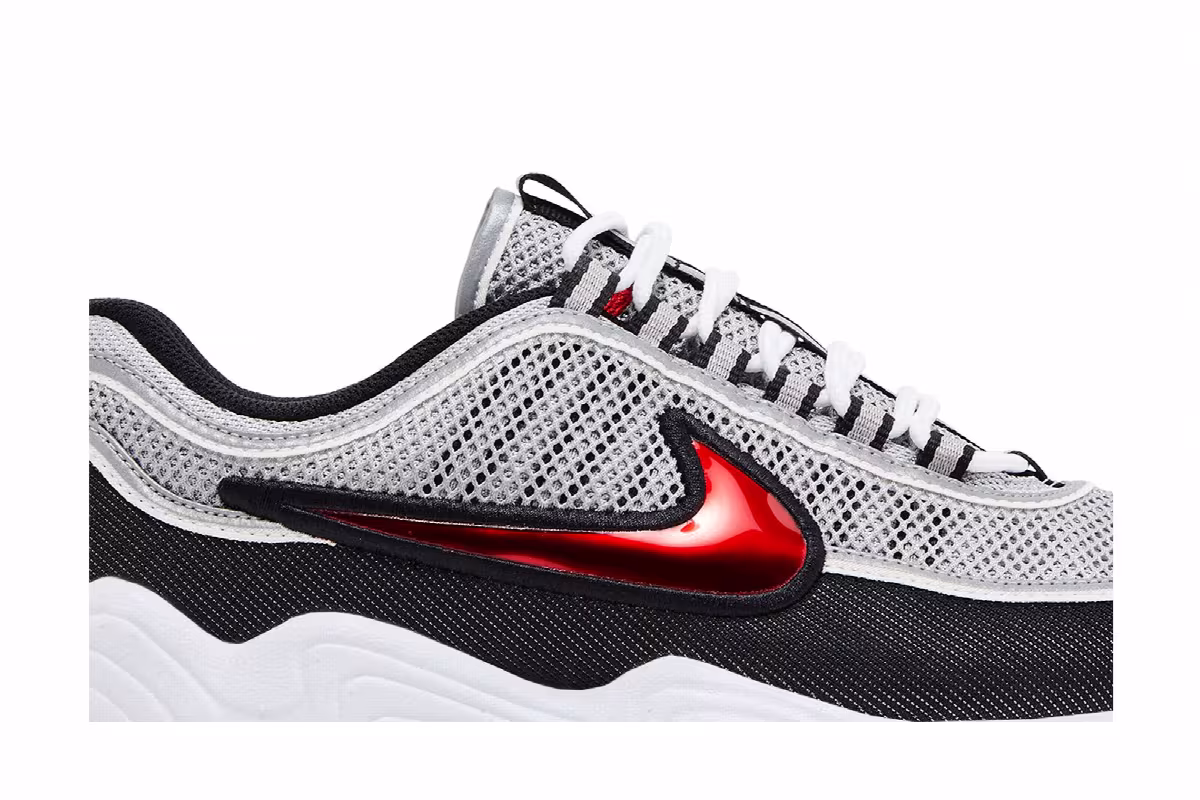 Nike Air Zoom Spiridon SP Silver Red 2024, view 3