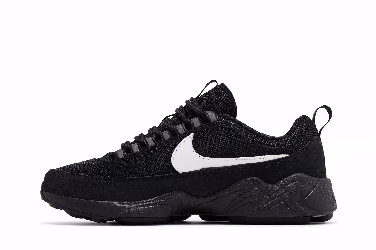Fragment Design x Nike Air Zoom Spiridon SP Black, view 4