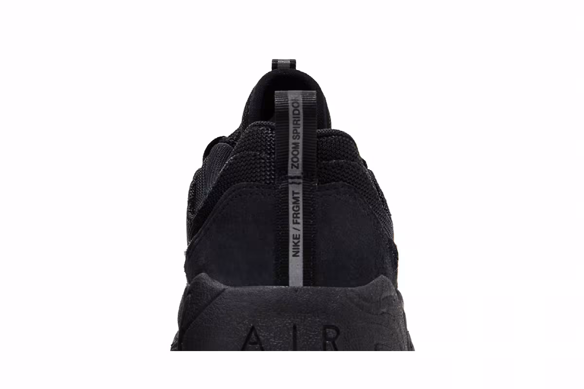 Fragment Design x Nike Air Zoom Spiridon SP Black, view 8