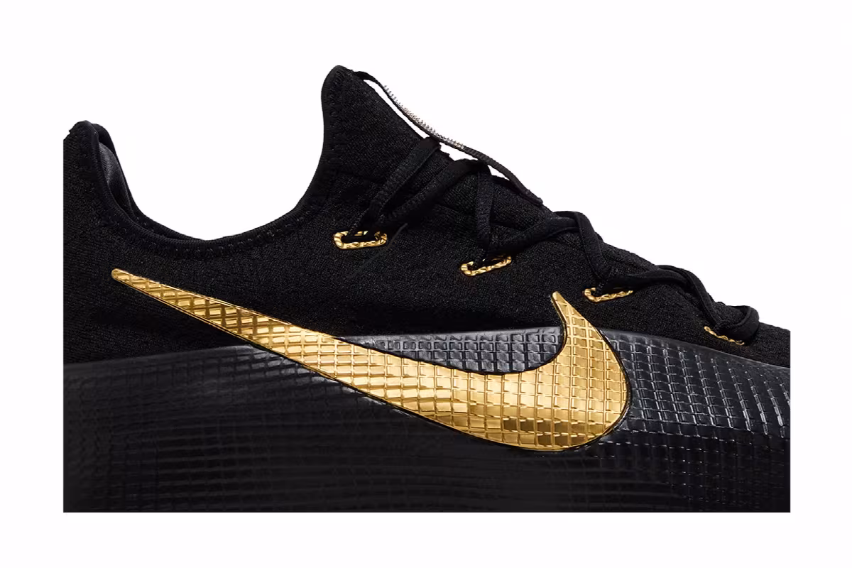 Nike LeBron TR 1 Black Metallic Gold, view 3