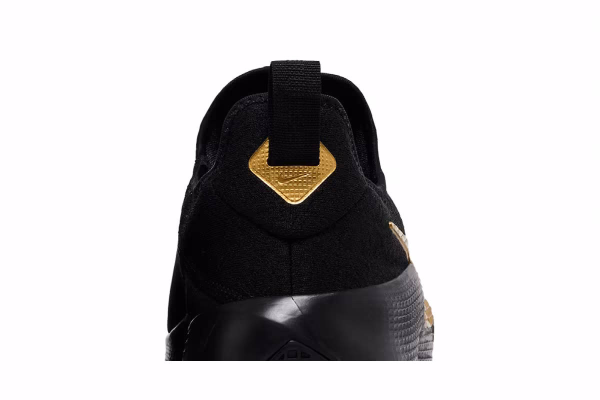 Nike LeBron TR 1 Black Metallic Gold, view 8