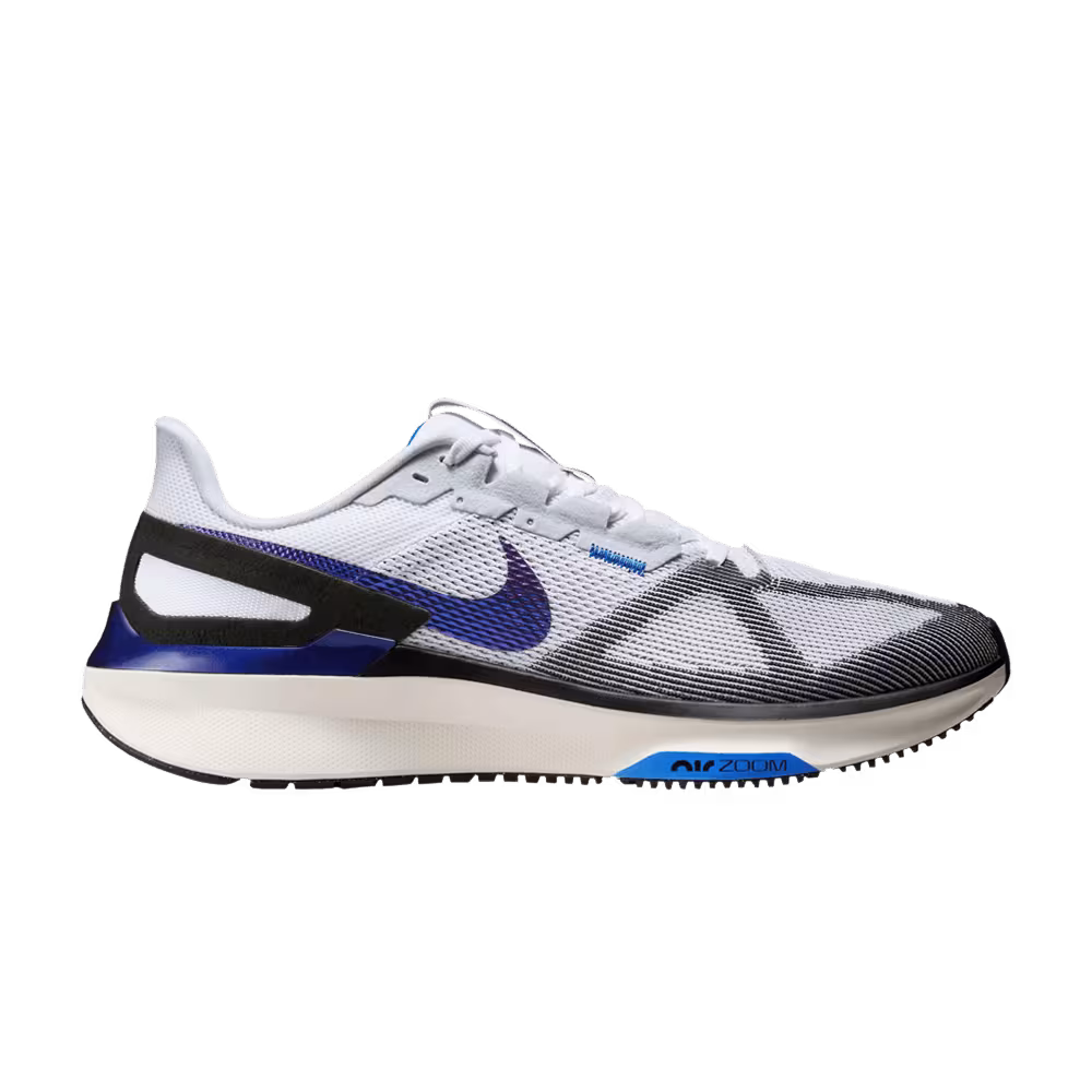 Nike Air Zoom Structure 25 White Black Photo Blue