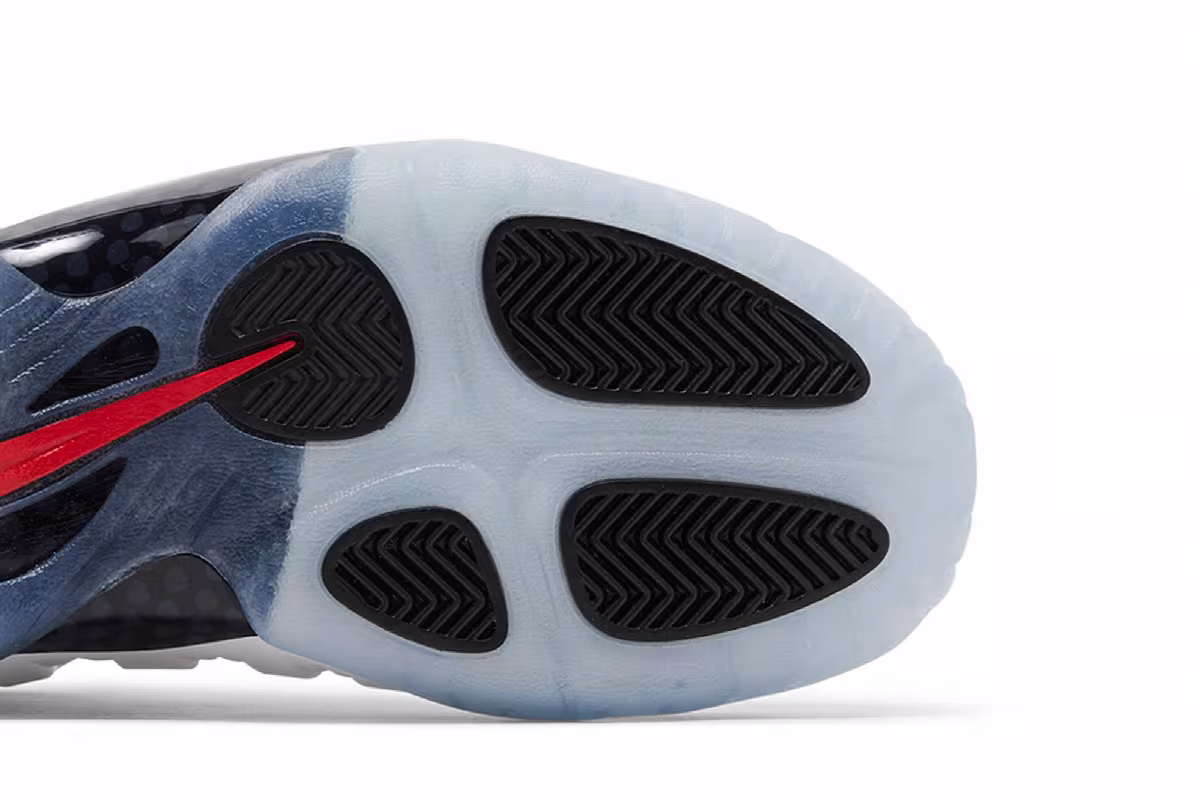 Nike Little Posite One GS Olympic 2024, view 6