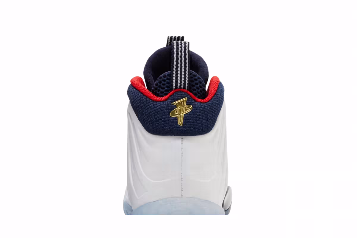 Nike Little Posite One GS Olympic 2024, view 8