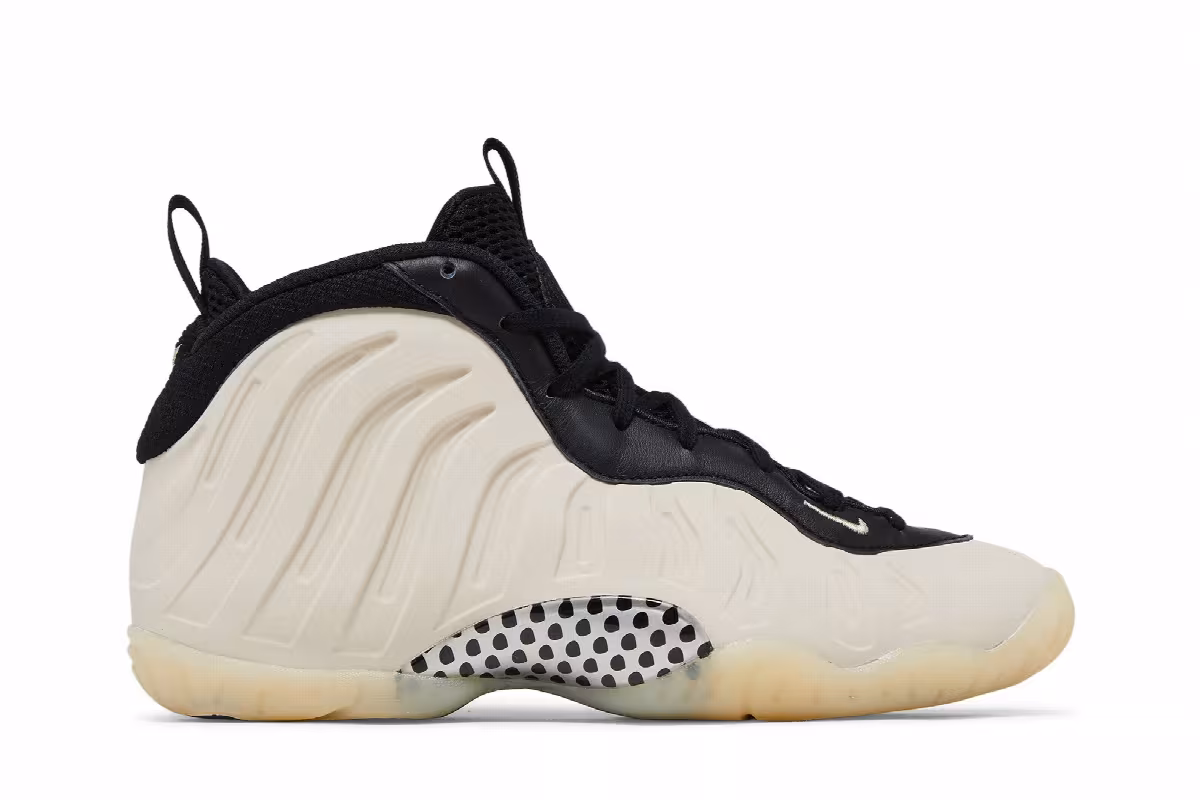 Nike Little Posite One GS Light Orewood Brown, view 2