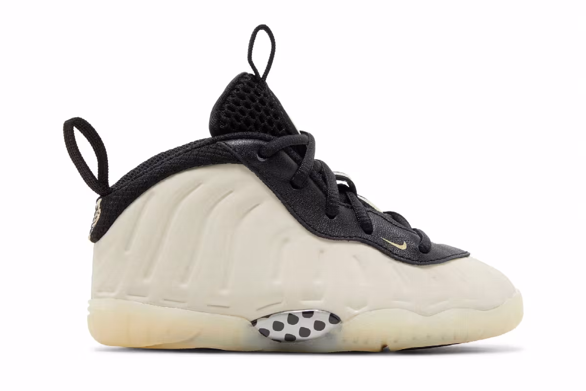 Nike Little Posite One TD Light Orewood Brown, view 2