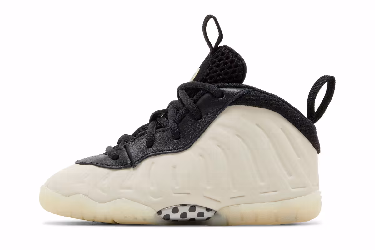 Nike Little Posite One TD Light Orewood Brown, view 4