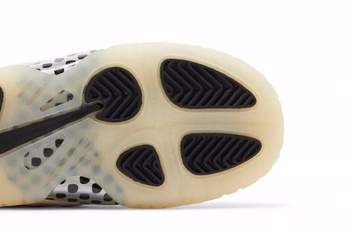 Nike Little Posite One TD Light Orewood Brown, view 6