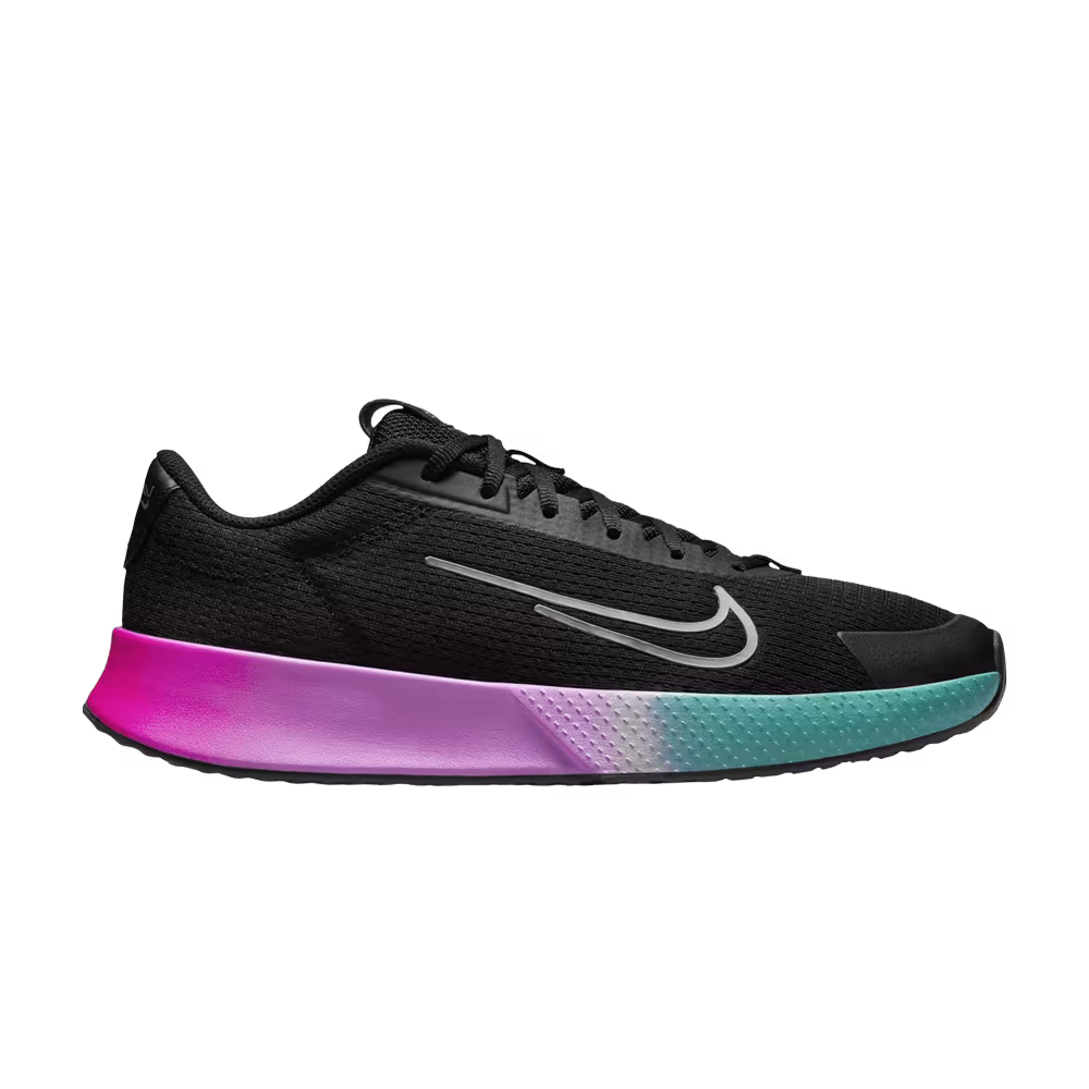NikeCourt Vapor Lite 2 Premium HC Black Deep Jungle