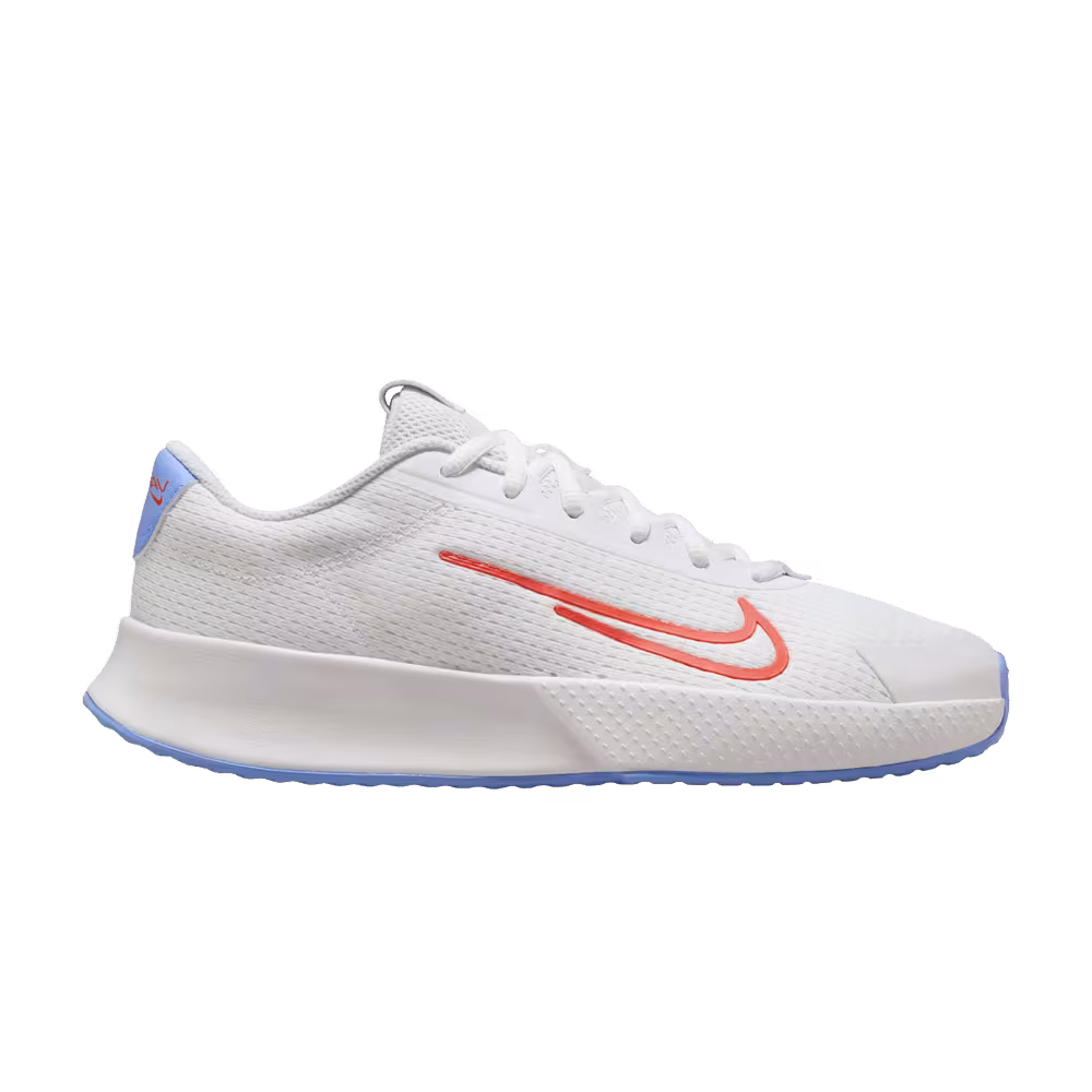 Women's NikeCourt Vapor Lite 2 HC White Royal Pulse Mango