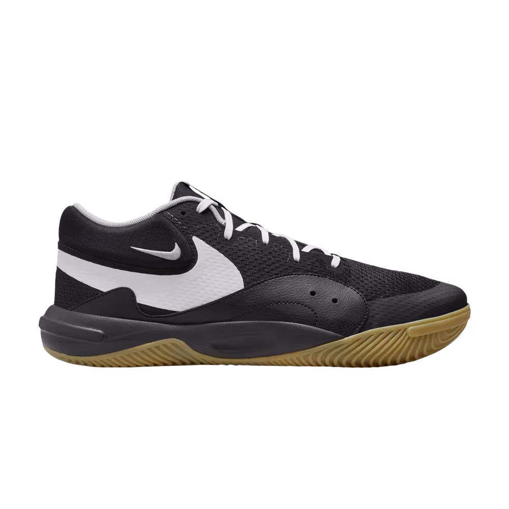 Nike Hyperquick Black White Flat Silver