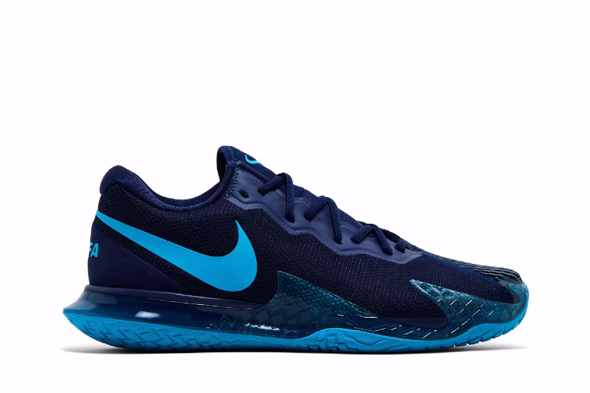 NikeCourt Zoom Vapor Cage 4 Rafa Blue Void, view 2