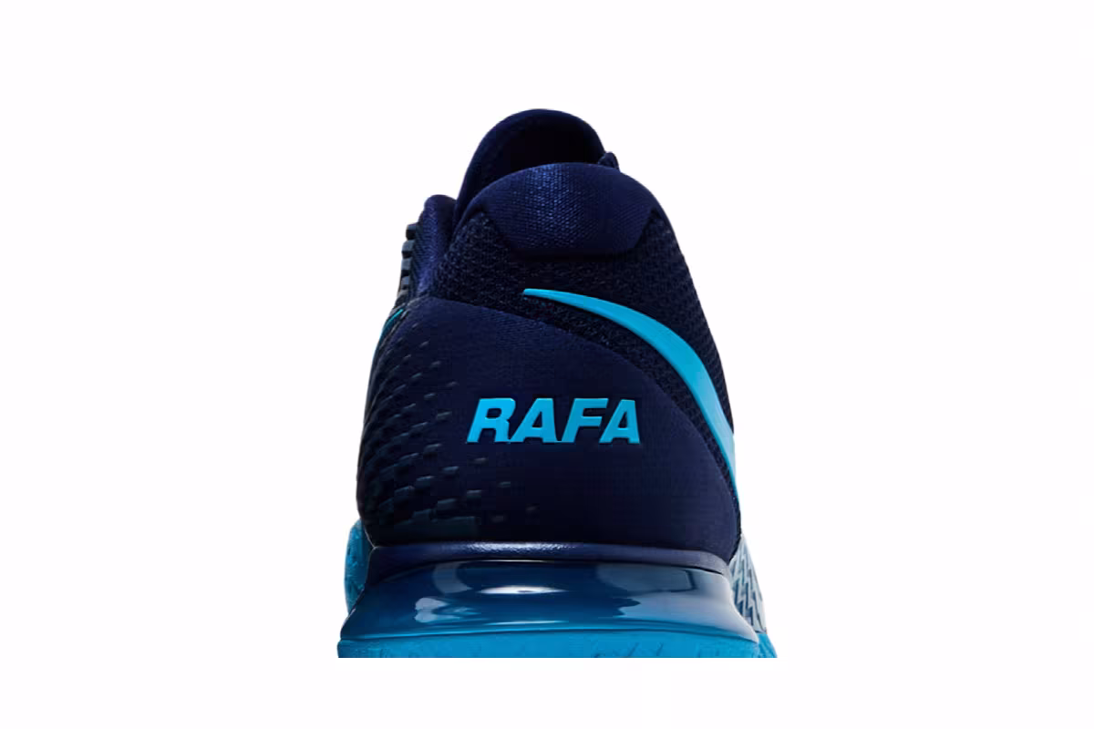 NikeCourt Zoom Vapor Cage 4 Rafa Blue Void, view 8