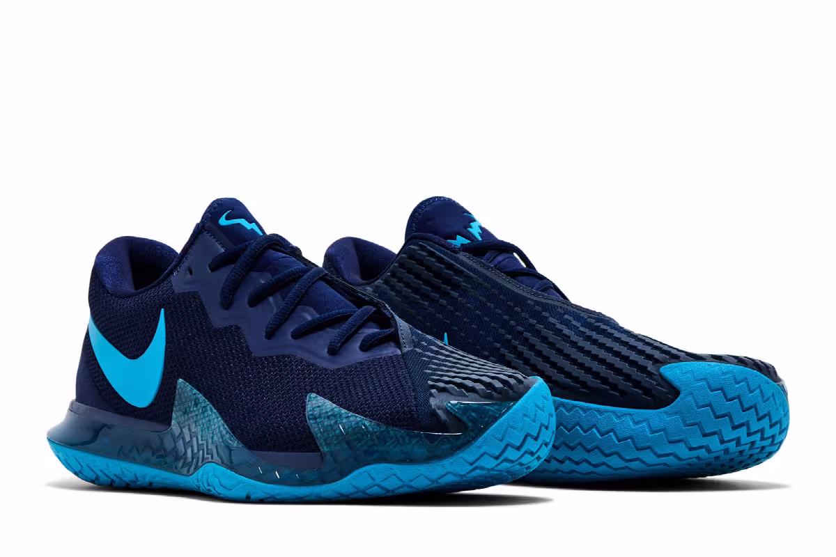 NikeCourt Zoom Vapor Cage 4 Rafa Blue Void, view 9