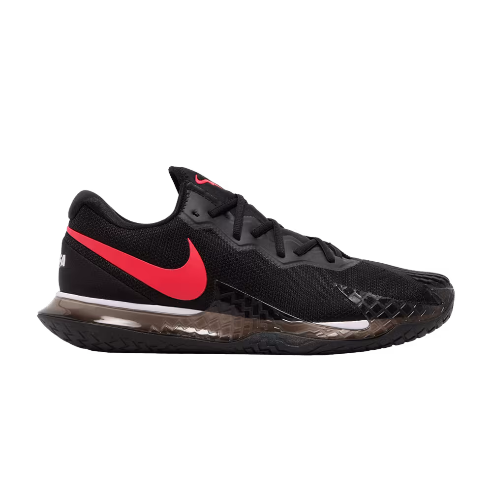 NikeCourt Zoom Vapor Cage 4 Rafa Black Siren Red