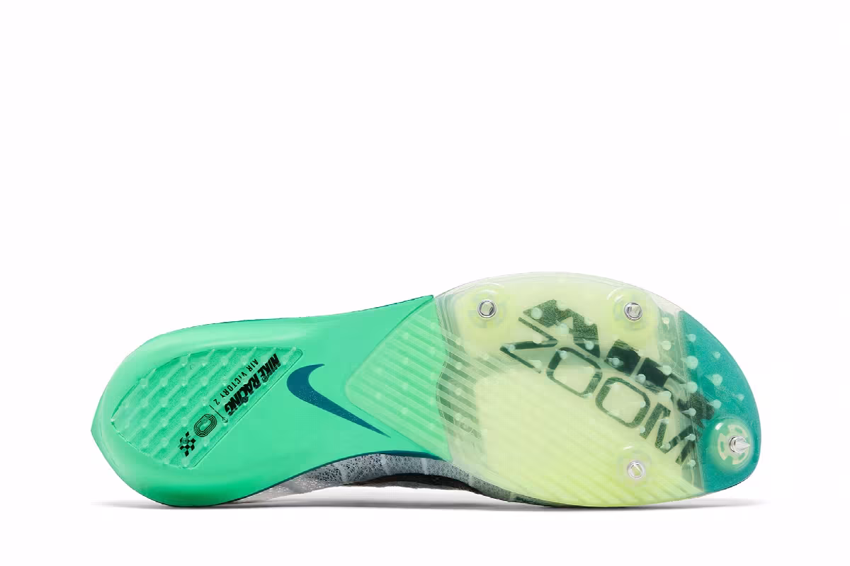 Nike ZoomX Victory 2 White Electric Algae, view 5