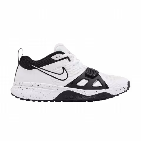 Nike Air Zoom Diamond Elite Turf 'White Black Splatter'