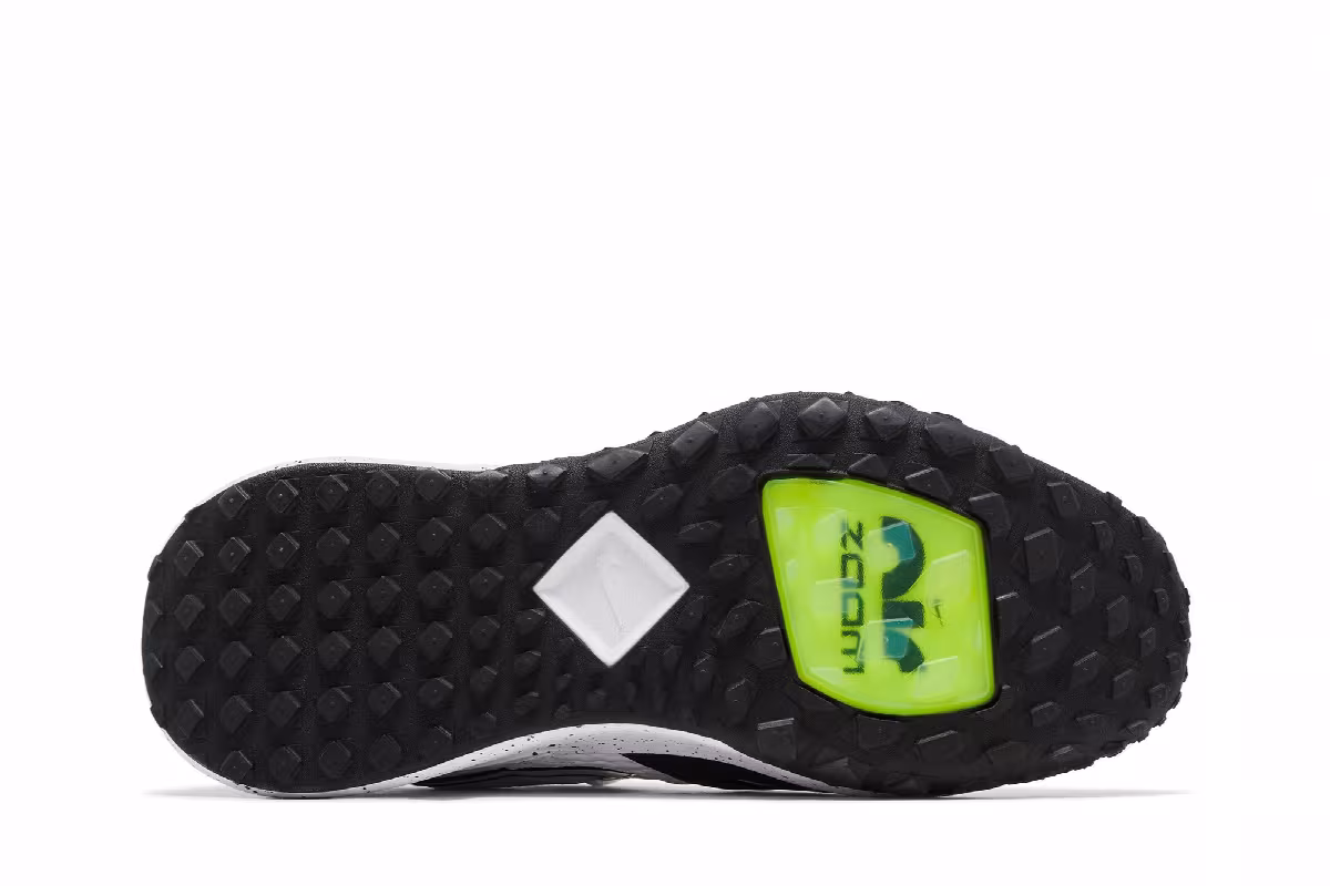 Nike Air Zoom Diamond Elite Turf White Black Splatter, view 5